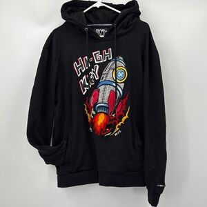 BKYS HIGH KEY BLACK Hoodie MENS SIZE 3XL